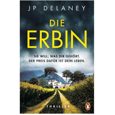 Penguin Hardcover Die Erbin, Belletristik von JP Delaney, Sibylle Schmidt Penguin Hardcover Die Erbin, Belletristik von JP Delaney, Sibylle Schmidt