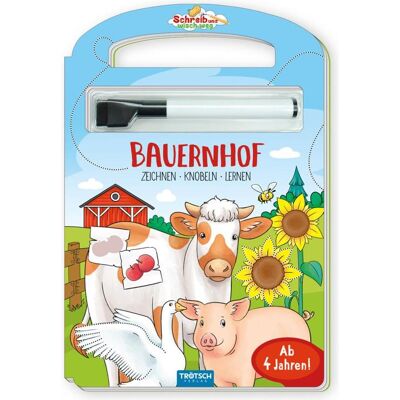 Schreib und wisch weg Bauernhof, Kinderbücher von Trötsch Verlag Schreib und wisch weg Bauernhof, Kinderbücher von Trötsch Verlag