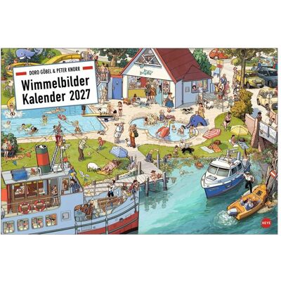 Heye, Kalender, Göbel & Knorr Wimmelbilder Kalender 2027 Heye, Kalender, Göbel & Knorr Wimmelbilder Kalender 2027