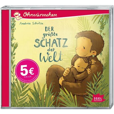 Igel Records Ohrwürmchen Der grösste Schatz der Welt /Glück dWelt, Hörbücher von Andrea Schütze Igel Records Ohrwürmchen Der grösste Schatz der Welt /Glück dWelt, Hörbücher von Andrea Schütze