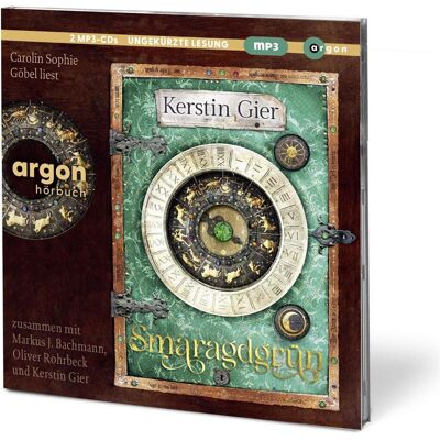 S.Fischer Smaragdgrün, Hörbücher von Kerstin Gier S.Fischer Smaragdgrün, Hörbücher von Kerstin Gier