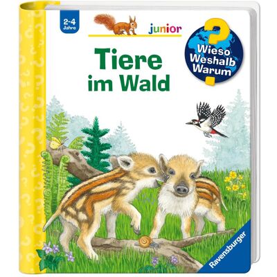 Ravensburger Wieso? Weshalb? Warum? junior, Band 77: Tiere im Wald, Kinderbücher von Patricia Mennen Ravensburger Wieso? Weshalb? Warum? junior, Band 77: Tiere im Wald, Kinderbücher von Patricia Mennen