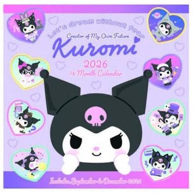Pyramid Kalender, Kuromi (Dream Without Fear) Square Calendar 2026 30x30 (Spezial) Pyramid Kalender, Kuromi (Dream Without Fear) Square Calendar 2026 30x30 (Spezial)