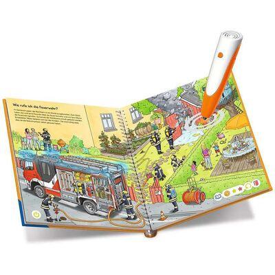 tiptoi Bei der Feuerwehr, Kinderbücher von Niklas Böwer, Daniela Flucht tiptoi Bei der Feuerwehr, Kinderbücher von Niklas Böwer, Daniela Flucht