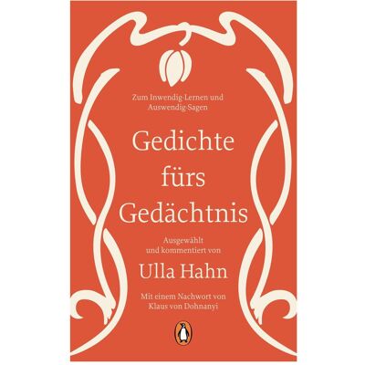 Penguin Hardcover Gedichte fürs Gedächtnis, Belletristik von Ulla Hahn, Klaus Dohnanyi Penguin Hardcover Gedichte fürs Gedächtnis, Belletristik von Ulla Hahn, Klaus Dohnanyi