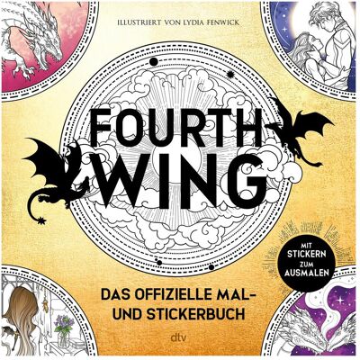 DTV, Sticker, Fourth Wing: Das offizielle Mal- und Stickerbuch DTV, Sticker, Fourth Wing: Das offizielle Mal- und Stickerbuch