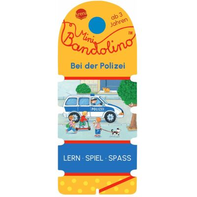 Arena Mini Bandolino. Bei der Polizei, Kinderbücher von Bianca Johannsen, Heike Mertens Arena Mini Bandolino. Bei der Polizei, Kinderbücher von Bianca Johannsen, Heike Mertens