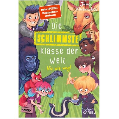Karibu Die schlimmste Klasse der Welt (Band 5) – Nix wie weg!, Hörbücher von Juma Kliebenstein Karibu Die schlimmste Klasse der Welt (Band 5) – Nix wie weg!, Hörbücher von Juma Kliebenstein