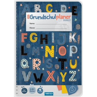 Trötsch, Agenda, GrundschulplanerBuchstaben2026/2027 (A5, 1 Woche / 2 Seiten) Trötsch, Agenda, GrundschulplanerBuchstaben2026/2027 (A5, 1 Woche / 2 Seiten)