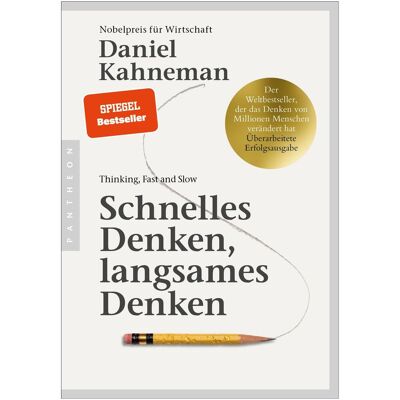 Pantheon Schnelles Denken, langsames Denken, Ratgeber von Daniel Kahneman Pantheon Schnelles Denken, langsames Denken, Ratgeber von Daniel Kahneman