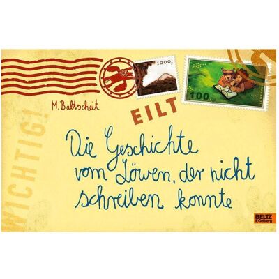 Beltz & Gelberg Die Geschichte vom Löwen, der nicht schreiben konnte, Kinderbücher von Martin Baltscheit Beltz & Gelberg Die Geschichte vom Löwen, der nicht schreiben konnte, Kinderbücher von Martin Baltscheit