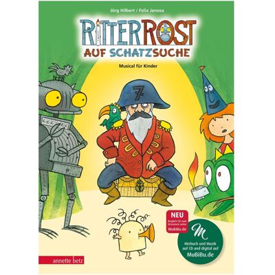 Ueberreuter Ritter Rost 15: Ritter Rost auf Schatzsuche, Hörbücher von Jörg Hilbert, Felix Janosa Ueberreuter Ritter Rost 15: Ritter Rost auf Schatzsuche, Hörbücher von Jörg Hilbert, Felix Janosa