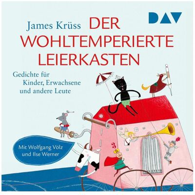 Audio Verlag Krüss:Der wohltemperierte Leierkasten., Hörbücher von Katrin Oertel, Wolfgang Völz, Ilse Werner, James Krüss Audio Verlag Krüss:Der wohltemperierte Leierkasten., Hörbücher von Katrin Oertel, Wolfgang Völz, Ilse Werner, James Krüss