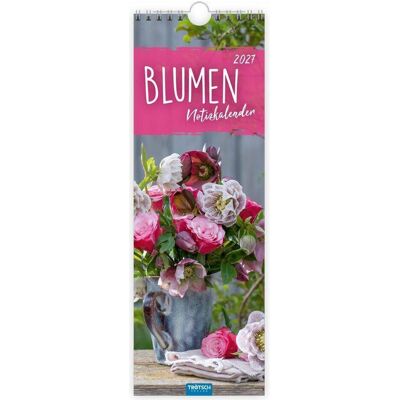 Trötsch, Kalender, - Streifenkalender Blumen 2027 Notizkalender Trötsch, Kalender, - Streifenkalender Blumen 2027 Notizkalender