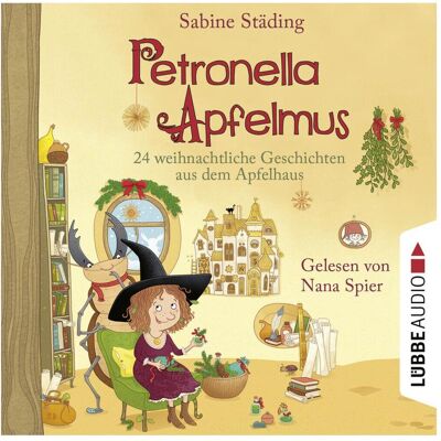 Lübbe Audio Petronella Apfelmus - 24 weihnachtliche Geschichten aus dem Apfelhaus, Hörbücher von Sabine Städing Lübbe Audio Petronella Apfelmus - 24 weihnachtliche Geschichten aus dem Apfelhaus, Hörbücher von Sabine Städing