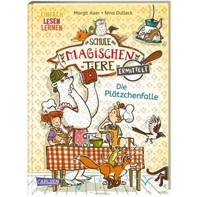Carlsen Schule mag. Tiere ermittelt Plätzchen, Kinderbücher von Margit Auer Carlsen Schule mag. Tiere ermittelt Plätzchen, Kinderbücher von Margit Auer