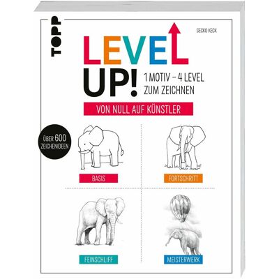 Frech Level up! 1 Motiv - 4 Level zum Zeichnen Frech Level up! 1 Motiv - 4 Level zum Zeichnen