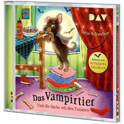 D.A.V. Das Vampirtier und die Sache mit den Tomaten, Hörbücher von Lotte Schweizer D.A.V. Das Vampirtier und die Sache mit den Tomaten, Hörbücher von Lotte Schweizer