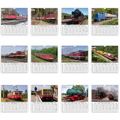 Trötsch, Kalender, - Technikkalender DDR-Eisenbahnen 2027 Trötsch, Kalender, - Technikkalender DDR-Eisenbahnen 2027