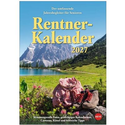 Athesia, Kalender, Rentnerkalender 2027 Athesia, Kalender, Rentnerkalender 2027