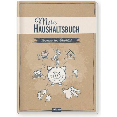 Trötsch, Heft + Block, Mein Haushaltsbuch Finanzen im Überblick (15 x 21 cm) Trötsch, Heft + Block, Mein Haushaltsbuch Finanzen im Überblick (15 x 21 cm)