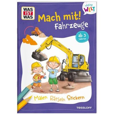 Tessloff, Heft + Block, WAS IST WAS Meine Welt Mach mit Fahrzeuge Tessloff, Heft + Block, WAS IST WAS Meine Welt Mach mit Fahrzeuge