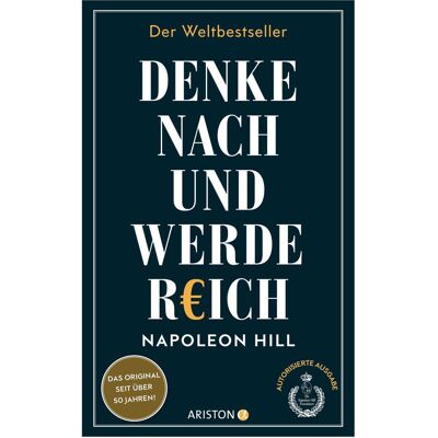 Ariston Ratgeber, Denke nach und werde reich (Deutsch, Softcover, Napoleon Hill) Ariston Ratgeber, Denke nach und werde reich (Deutsch, Softcover, Napoleon Hill)