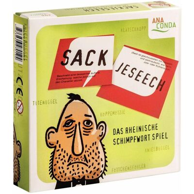 Anaconda Sackjeseech - Das Rheinische Schimpfwortspiel (Deutsch) Anaconda Sackjeseech - Das Rheinische Schimpfwortspiel (Deutsch)