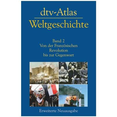 DTV, Landkarte, -Atlas Weltgeschichte 2 DTV, Landkarte, -Atlas Weltgeschichte 2