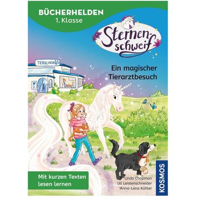 Kosmos Sternenschweif, Bücherhelden 1. Klasse, Ein magischer Tierarztbesuch, Kinderbücher von Linda Chapman, Uli Leistenschneider, Anna-Lena Kühler Kosmos Sternenschweif, Bücherhelden 1. Klasse, Ein magischer Tierarztbesuch, Kinderbücher von Linda Chapman, Uli Leistenschneider, Anna-Lena Kühler