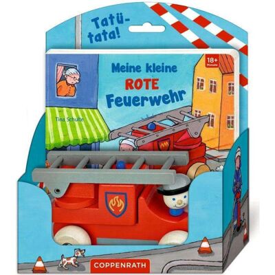 Coppenrath, Babybücher, Meine kleine rote Feuerwehr. Mit Holzauto (Deutsch) Coppenrath, Babybücher, Meine kleine rote Feuerwehr. Mit Holzauto (Deutsch)