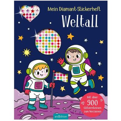 Ars Edition, Sticker, Mein Diamant-Stickerheft - Weltall (900 Sticker) Ars Edition, Sticker, Mein Diamant-Stickerheft - Weltall (900 Sticker)