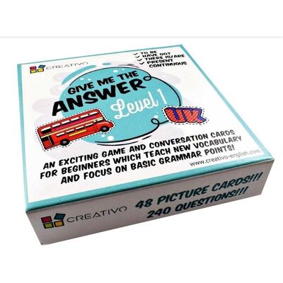 Creative Gib mir die Antwort Level 1 CREATIVO (Englisch) Creative Gib mir die Antwort Level 1 CREATIVO (Englisch)