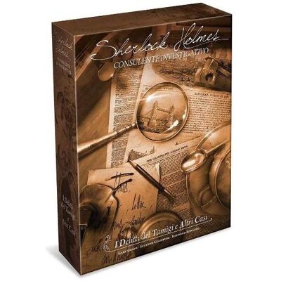 Asmodée Sherlock Holmes: Investigative Consultant - The Crimes of the Thames and Other Cases (Italienisch, 1 - 6 Spieler) Asmodée Sherlock Holmes: Investigative Consultant - The Crimes of the Thames and Other Cases (Italienisch, 1 - 6 Spieler)