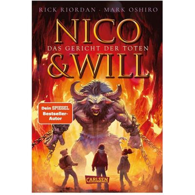 Carlsen Nico und Will – Das Gericht der Toten, Kinderbücher von Rick Riordan, Gabriele Haefs, Mark Oshiro Carlsen Nico und Will – Das Gericht der Toten, Kinderbücher von Rick Riordan, Gabriele Haefs, Mark Oshiro