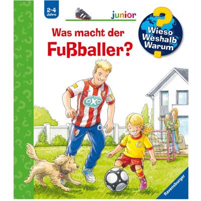 Ravensburger Was macht der Fussballer, Kinderbücher von Peter Nieländer Ravensburger Was macht der Fussballer, Kinderbücher von Peter Nieländer