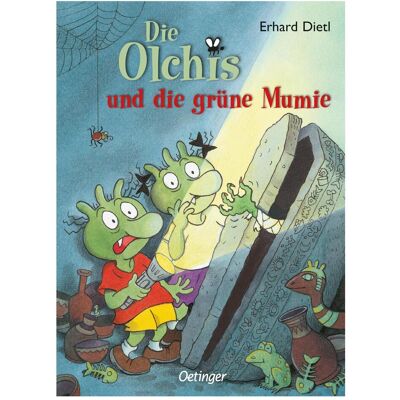 Oetinger Die Olchis und die grüne Mumie, Kinderbücher von Erhard Dietl Oetinger Die Olchis und die grüne Mumie, Kinderbücher von Erhard Dietl