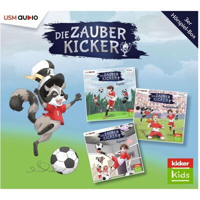 United Die Zauberkicker Hörbox Folgen 1-3 (3 Audio CDs), Hörbücher von Fabian Lenk, Benjamin Schreuder United Die Zauberkicker Hörbox Folgen 1-3 (3 Audio CDs), Hörbücher von Fabian Lenk, Benjamin Schreuder