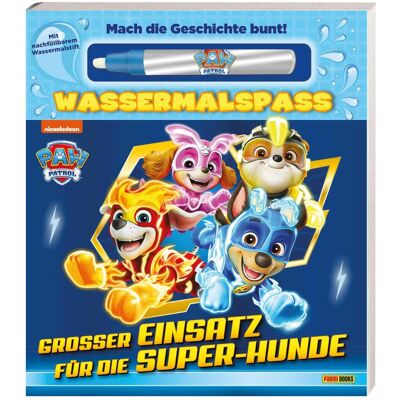 Panini PAW Patrol: Grosser Einsatz für die Super-Hunde - Wassermalspass Panini PAW Patrol: Grosser Einsatz für die Super-Hunde - Wassermalspass