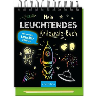 Ars Edition Mein leuchtendes Kritzkratz-Buch Ars Edition Mein leuchtendes Kritzkratz-Buch