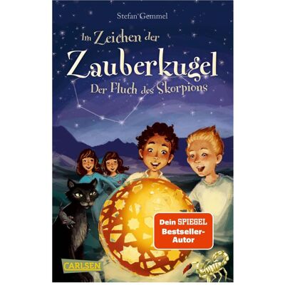 Carlsen Im Zeichen der Zauberkugel 2: Der Fluch des Skorpions, Hörbücher von Stefan Gemmel, Katharina Madesta Carlsen Im Zeichen der Zauberkugel 2: Der Fluch des Skorpions, Hörbücher von Stefan Gemmel, Katharina Madesta