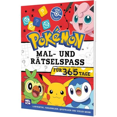 Nelson Pokémon Activity-Buch: Mal- und Rätselspass für 365 Tage Nelson Pokémon Activity-Buch: Mal- und Rätselspass für 365 Tage