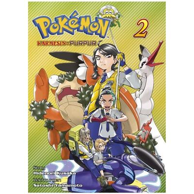 Panini Pokémon Karmesin und Purpur 02, Belletristik von Hidenori Kusaka, Satoshi Yamamoto, Gyo Araiwa Panini Pokémon Karmesin und Purpur 02, Belletristik von Hidenori Kusaka, Satoshi Yamamoto, Gyo Araiwa