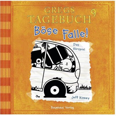 Lübbe Audio Gregs Tagebuch 9 - Böse Falle!, Hörbücher von Jeff Kinney, Marco Esser, Dietmar Schmidt Lübbe Audio Gregs Tagebuch 9 - Böse Falle!, Hörbücher von Jeff Kinney, Marco Esser, Dietmar Schmidt