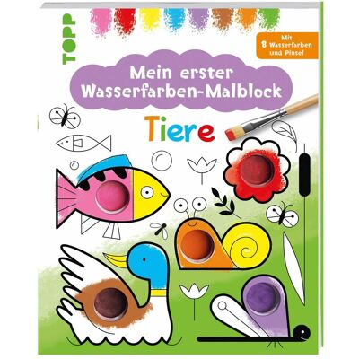 Frech Meine erster Wasserfarben-Malblock - Tiere Frech Meine erster Wasserfarben-Malblock - Tiere