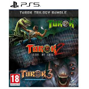 U&I Entertainment, Turok Trilogy Bundle PS-5 PEGI U&I Entertainment, Turok Trilogy Bundle PS-5 PEGI