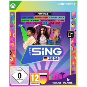 Plaion, Let's Sing 2026 German Version Plaion, Let's Sing 2026 German Version