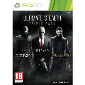 Square Enix, Xbox 360 Ultimate Stealth Triple Pack: Thief, Hitman: Absolution ir Deus Ex: HR Square Enix, Xbox 360 Ultimate Stealth Triple Pack: Thief, Hitman: Absolution ir Deus Ex: HR