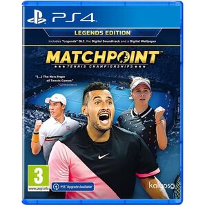 Kalypso Media, Matchpoint Tennis Championships Legends Edition (PS4) Kalypso Media, Matchpoint Tennis Championships Legends Edition (PS4)