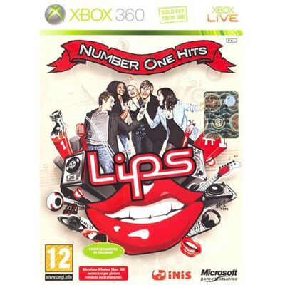 Microsoft Lips: Number One Hits (Solus) (Italian Box - Multi Lang In Game) (DELETED TITLE) /X360 Microsoft Lips: Number One Hits (Solus) (Italian Box - Multi Lang In Game) (DELETED TITLE) /X360